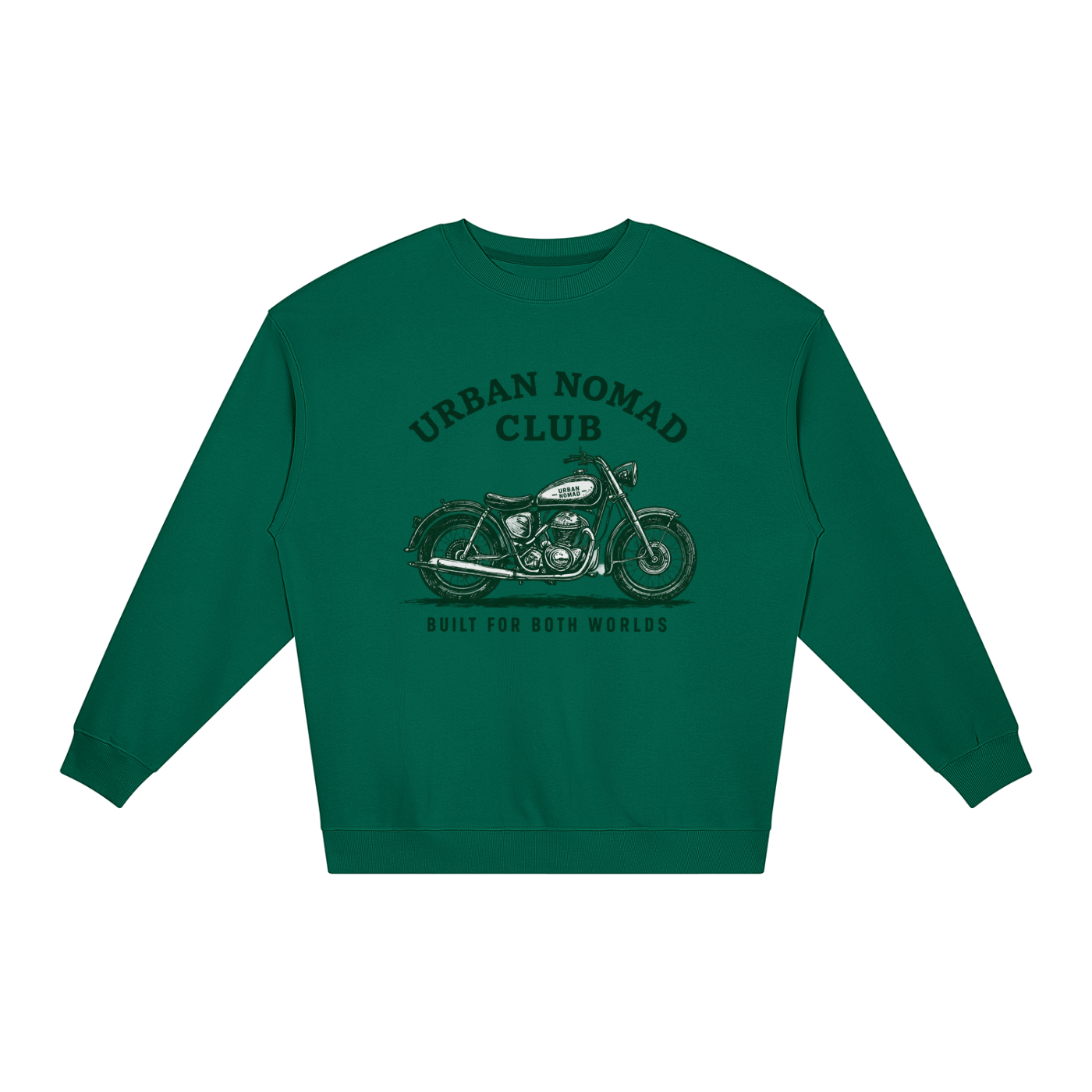 Urban Nomad Club — Loose Crewneck Sweatshirt
