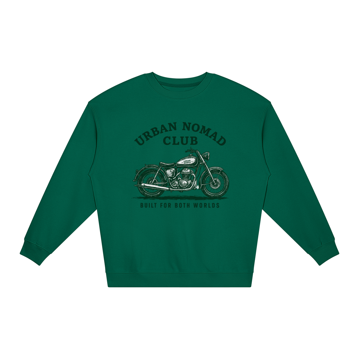 Urban Nomad Club — Loose Crewneck Sweatshirt