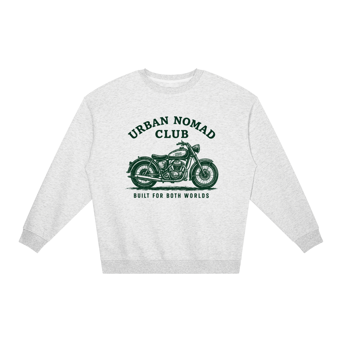 Urban Nomad Club — Loose Crewneck Sweatshirt
