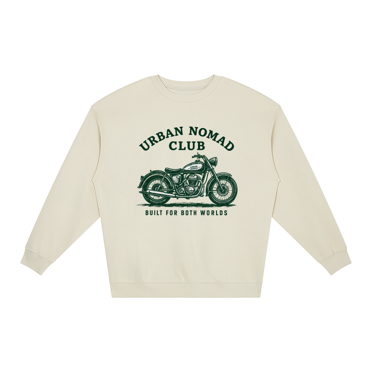 Urban Nomad Club — Loose Crewneck Sweatshirt