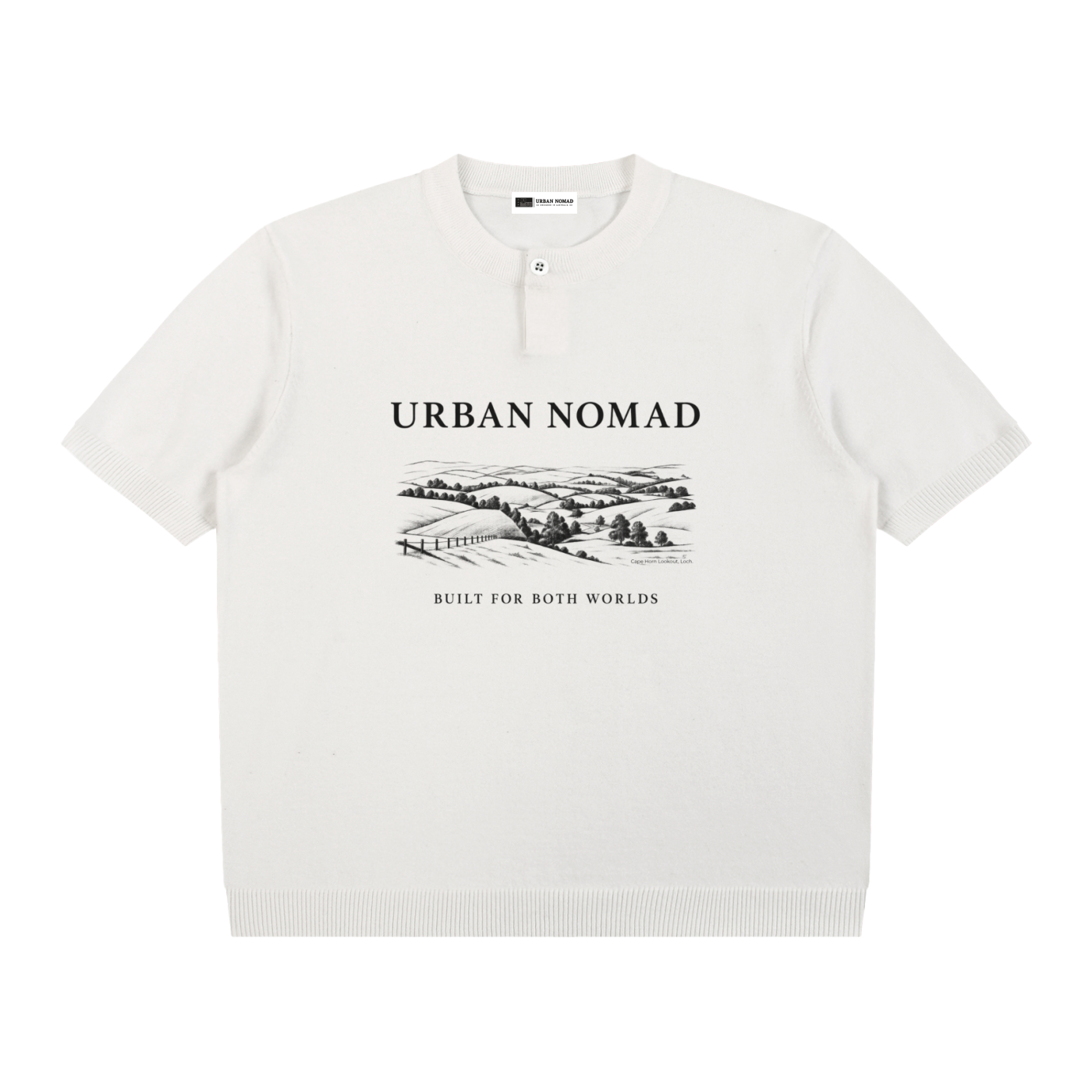 Urban Nomad Land — Cotton Knit Henley