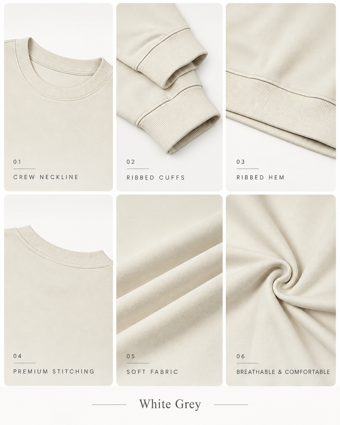 Urban Nomad Club — Loose Crewneck Sweatshirt