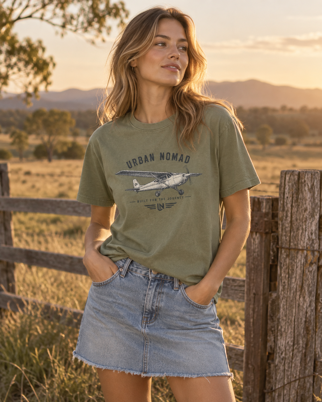 Urban Nomad Air — Enzyme Washed Tee