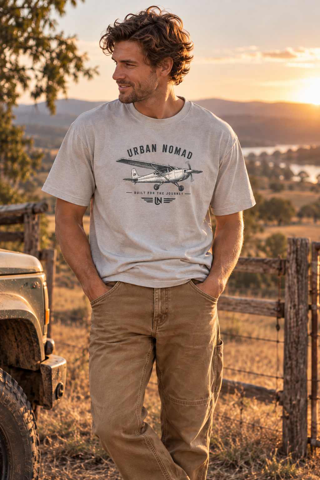 Urban Nomad Air — Enzyme Washed Tee