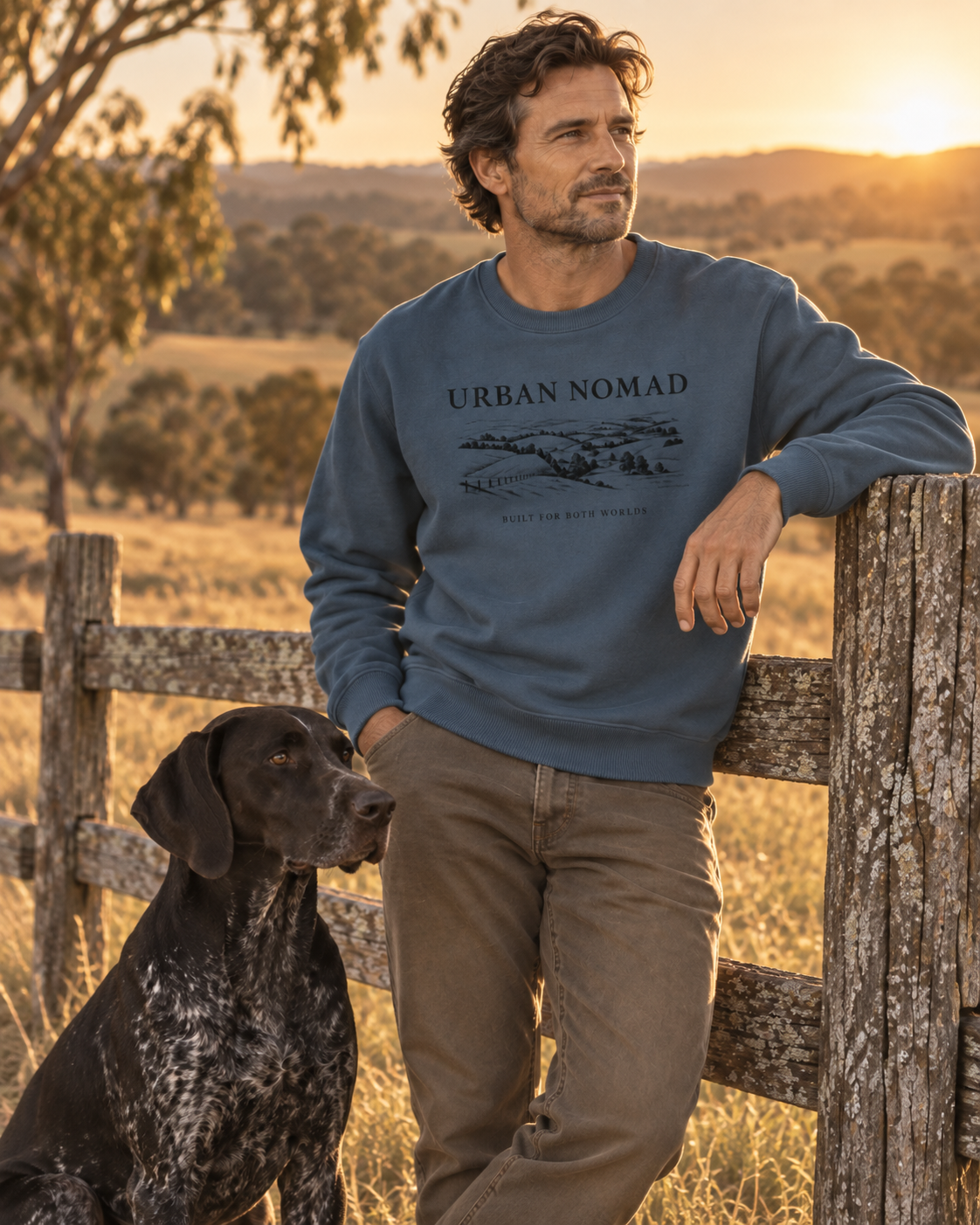 Urban Nomad Land — Classic Cotton Sweatshirt