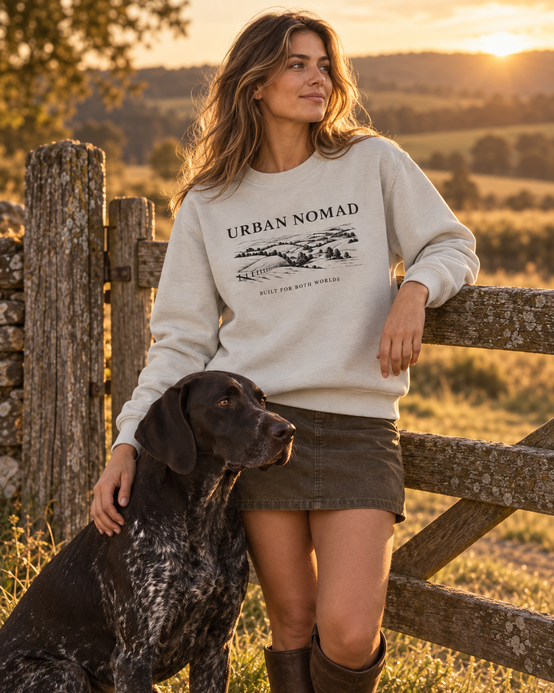 Urban Nomad Land — Classic Cotton Sweatshirt