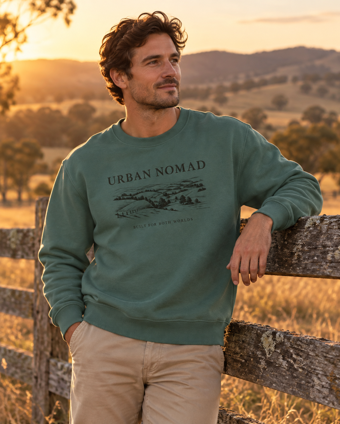 Urban Nomad Land — Classic Cotton Sweatshirt