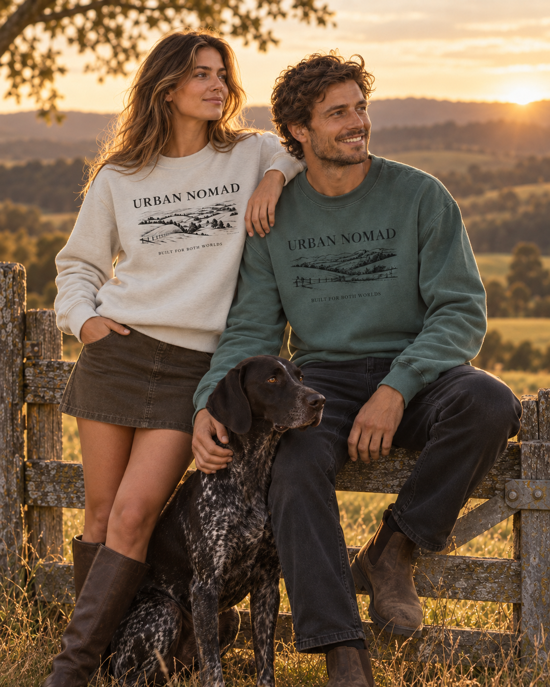 Urban Nomad Land — Classic Cotton Sweatshirt