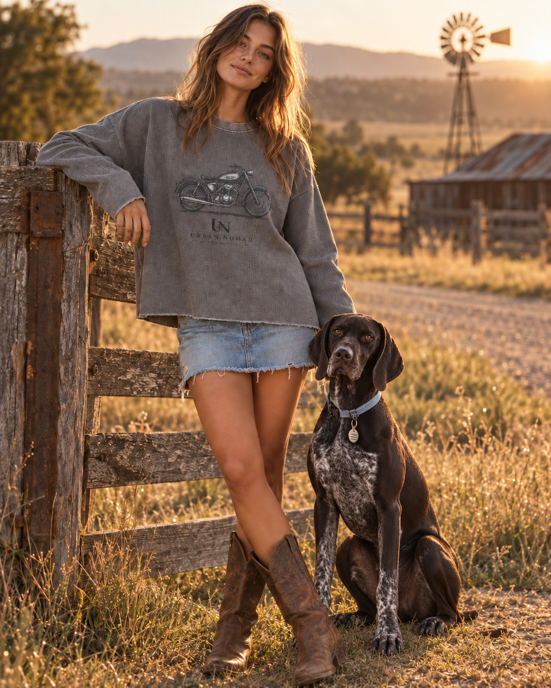 Urban Nomad Road — Vintage Wash Waffle Long Sleeve