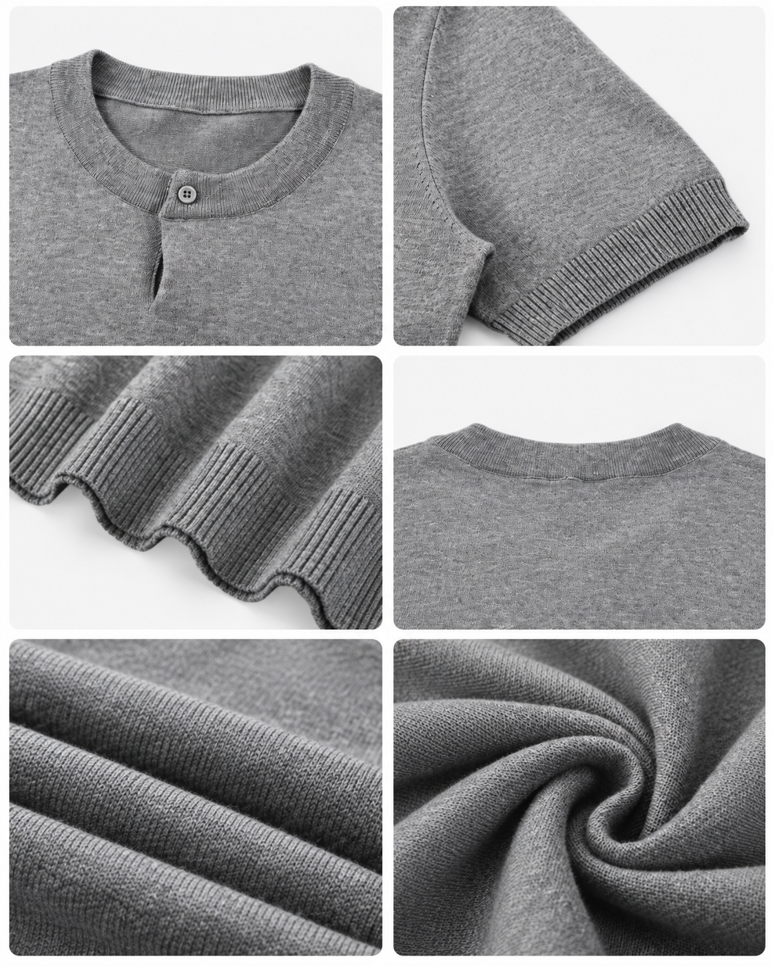Urban Nomad Land — Cotton Knit Henley
