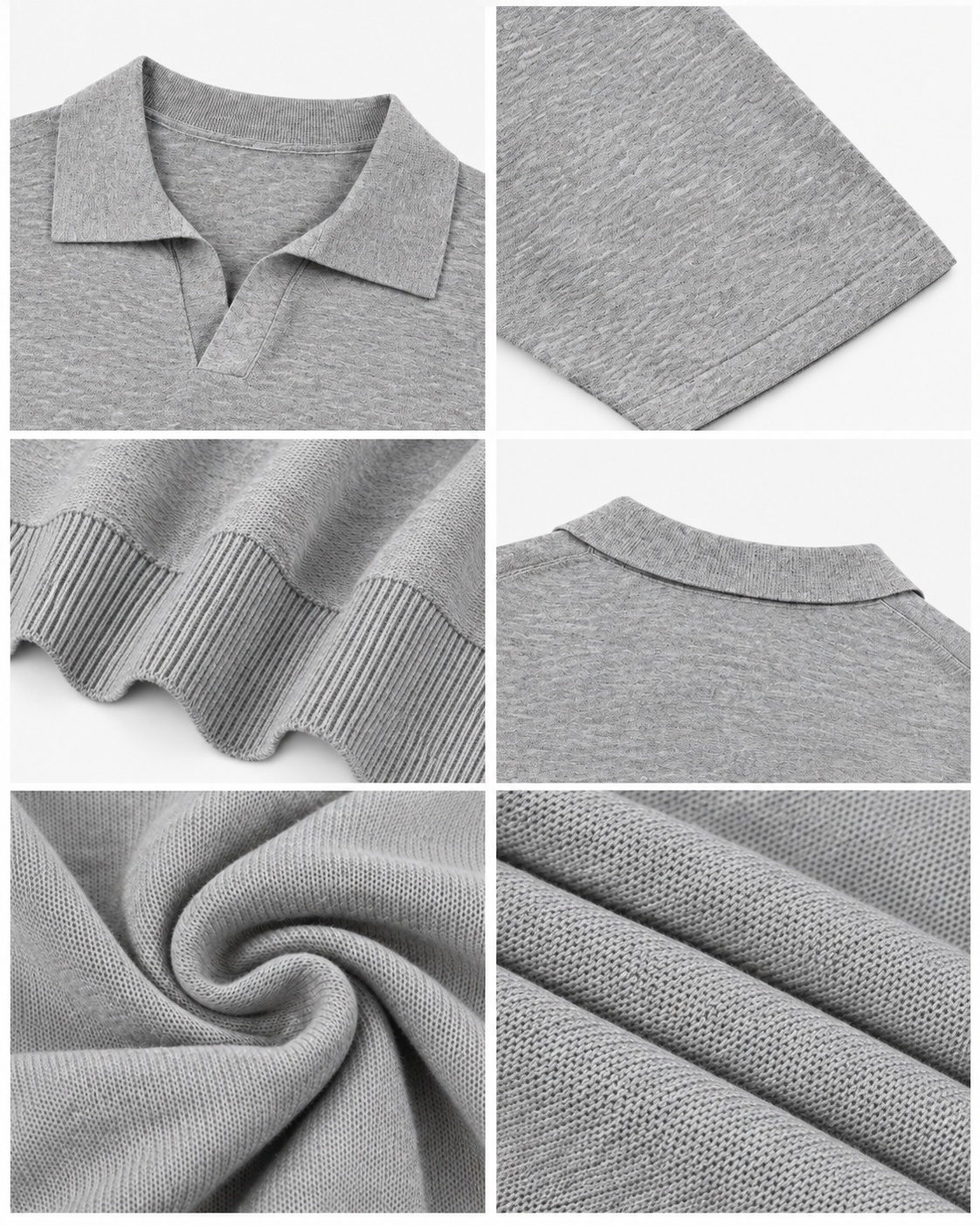Urban Nomad Brand — Heavyweight Knit Polo