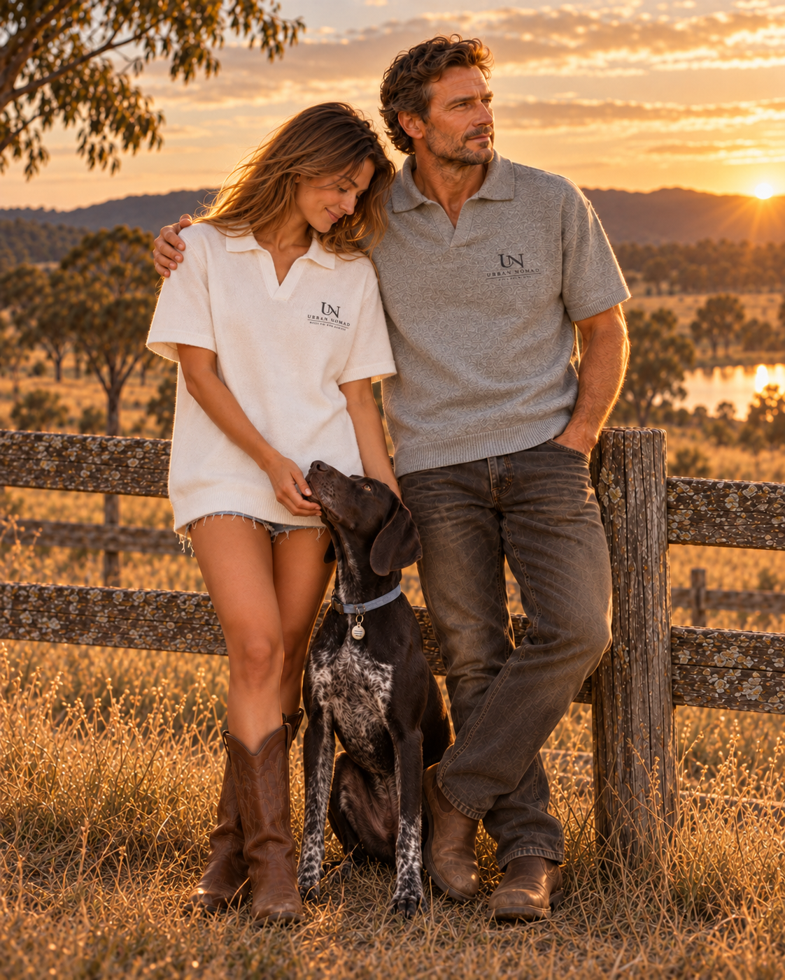 Urban Nomad Brand — Heavyweight Knit Polo