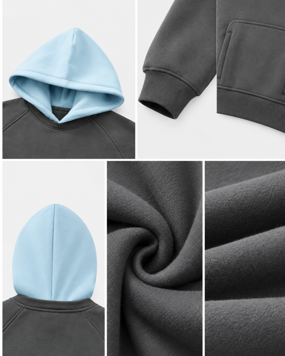 Urban Nomad Land — Colour Block Hoodie