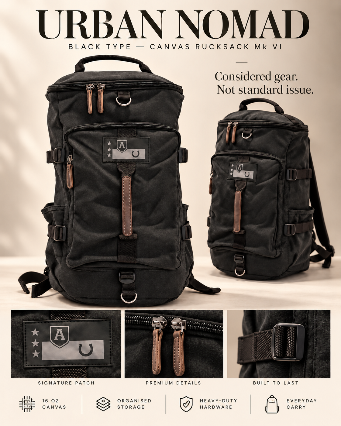 Urban Nomad BT Convertible Rucksack Mk VI