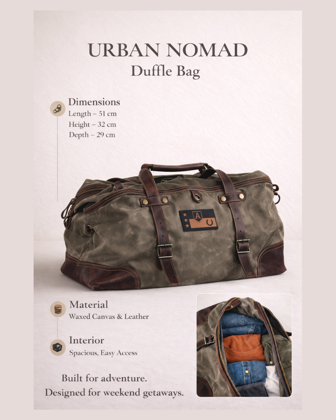 Urban Nomad Duffle Mk II