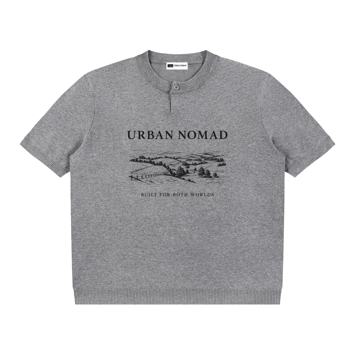 Urban Nomad Land — Cotton Knit Henley