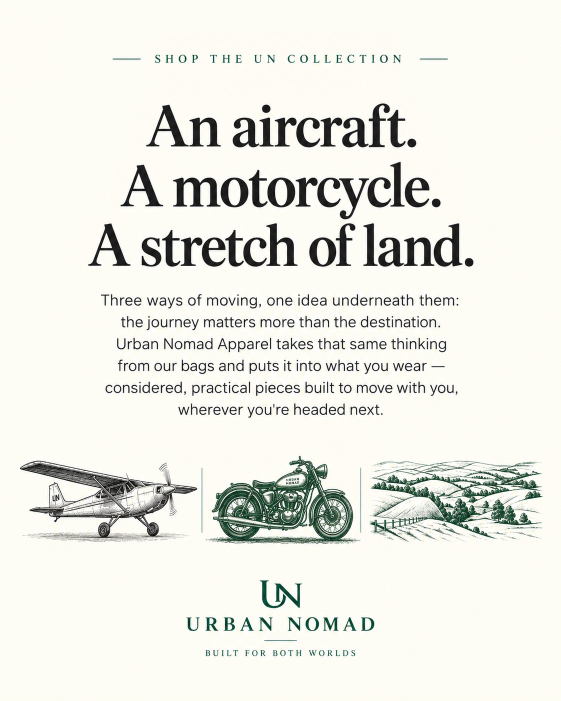 Urban Nomad Land — Cotton Knit Henley