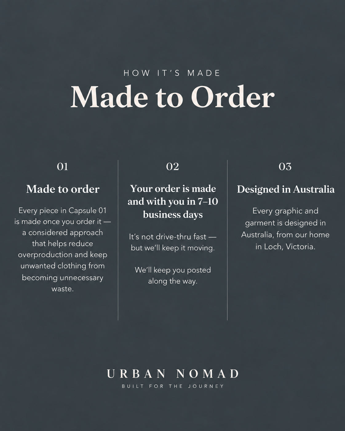 Urban Nomad Land — Cotton Knit Henley
